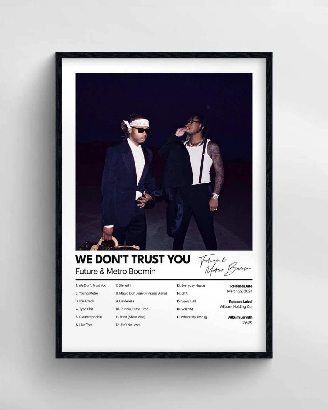 WE DON'T TRUST YOU - Future & Metro Boomin